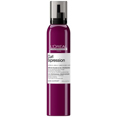 L'Oreal Professionnel Curl Expression 10-in-1 mousse for curls, coils & afro hair