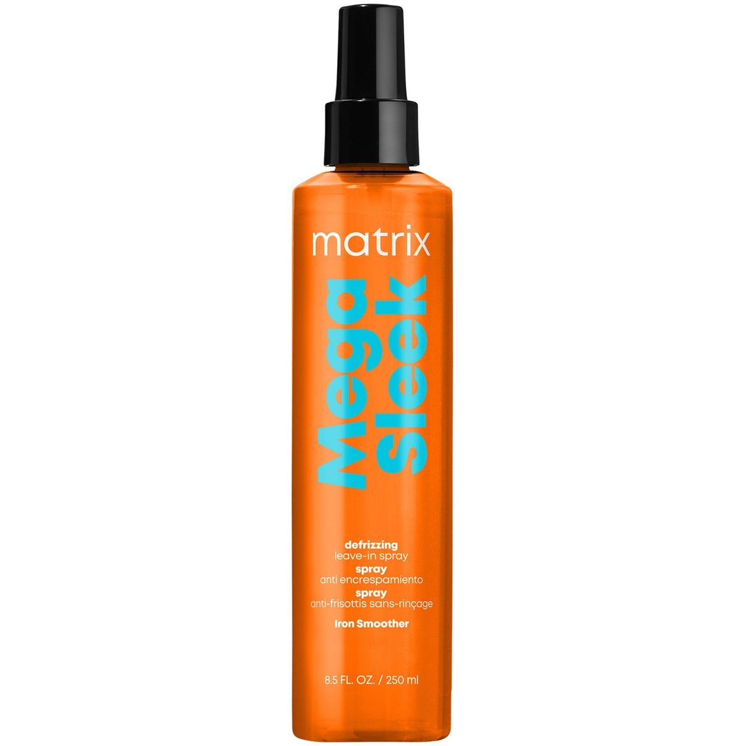 Matrix Total Results Mega Sleek Iron Smoother Heat Protection and Frizz Control Hair Spray 250ml - Image 1