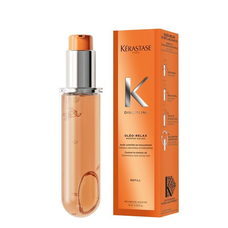 Kérastase Oleo-Relax Hair Oil Morpho Huile Refill Capsule 75ml - Image 1