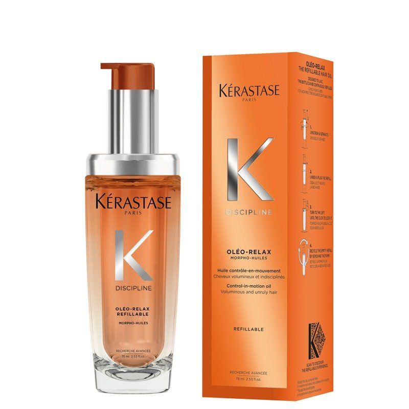 Kérastase Oleo - Relax Hair Oil Refillable Bottle 75ml - Image 1