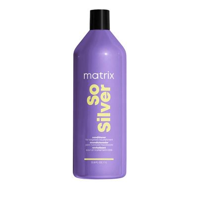 Matrix So Silver Purple Toning Pigmented Conditioner For Blonde, Grey