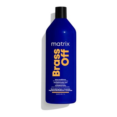 Matrix Brass Off Blue Toning Pigmented Conditioner For Lightened Brune