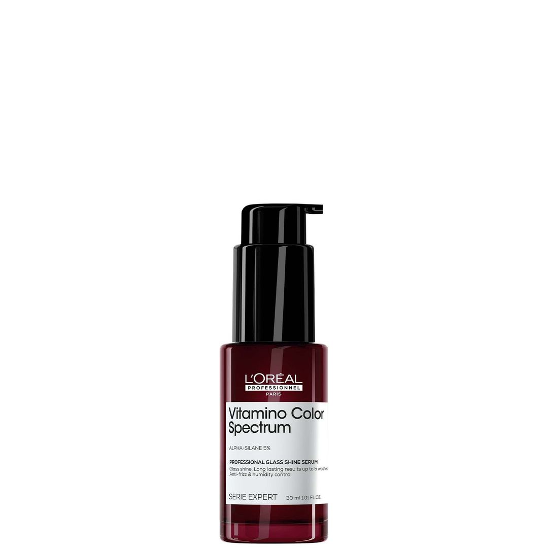 L'Oreal Professionnel Vitamino Colour Spectrum Glass Shine Serum 30ml, Anti-Frizz, Anti-Humidity Treatment - Image 1