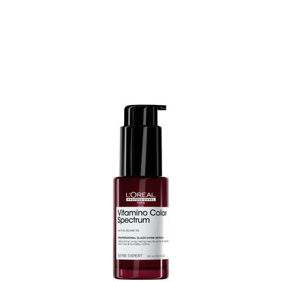 L'Oreal Professionnel Vitamino Colour Spectrum Glass Shine Serum 30ml, Anti-Frizz, Anti-Humidity Treatment