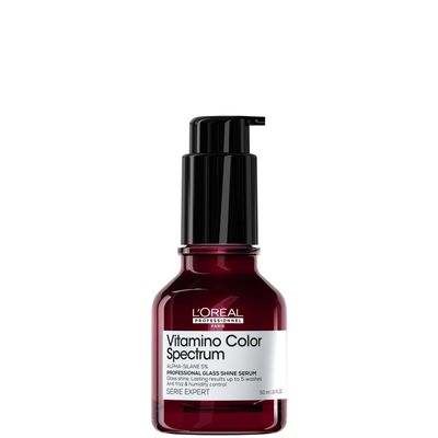 L'Oreal Professionnel Vitamino Colour Spectrum Glass Shine Serum 50ml, anti-frizz, anti-humidity treatment