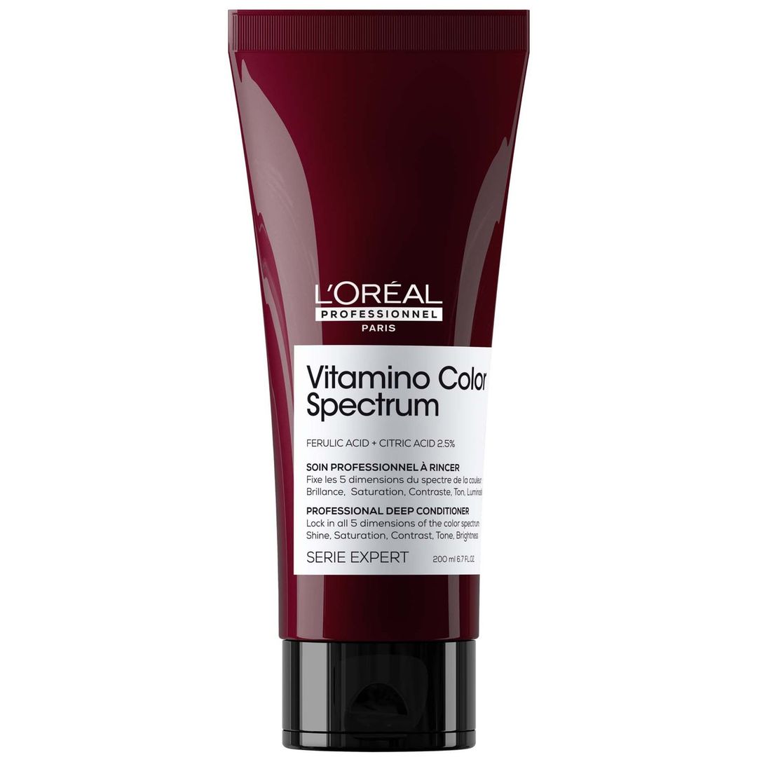 L'Oréal Professionnel Vitamino Color Spectrum Conditioner for Coloured Hair & Ultra Shine 200ml - Image 1