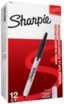 Sharpie Fine Retractable permanent marker Fine tip Black
