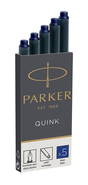 Parker 1950402 pen refill Blue 5 pc(s) - Thumbnail 2