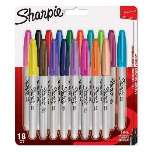 Sharpie Fine marker 18 pc(s) Fine tip Multicolour - Image 1