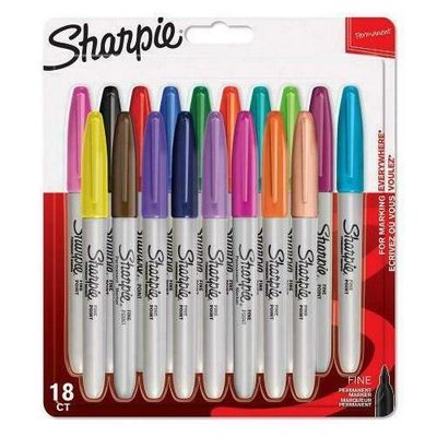 Sharpie Fine marker 18 pc(s) Fine tip Multicolour