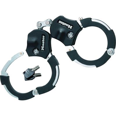 Master Lock Street Cuff Hardened Steel Lock 7.6cm Black - Thumbnail 2