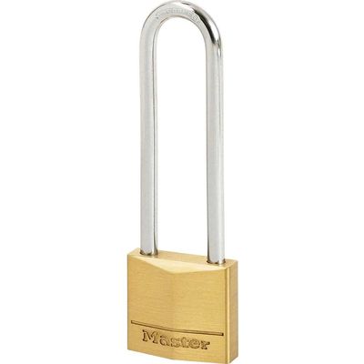 Masterlock Solid Brass Padlock 30mm Extra Long