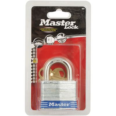 Master Lock 5EURD Laminated Steel 51Mm Padlock 4-Pin
