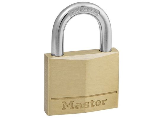 Master Lock Master Lock 140EURD Key 40mm Padlock with Brass Body