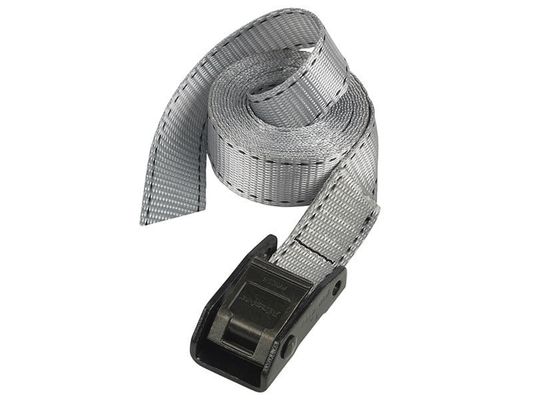 Master Lock 3112EURDAT Lashing Strap With Metal Buckle Grey 5M 150Kg (Single)