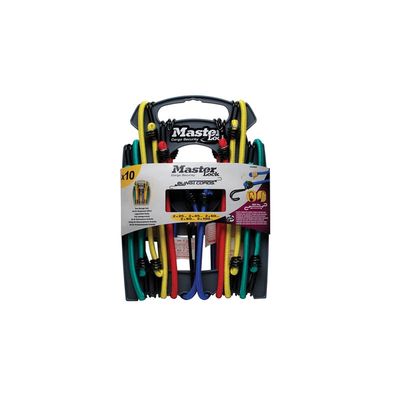 Master Lock 3043EURDAT Twin Wire™ Bungee Organiser 10 Piece