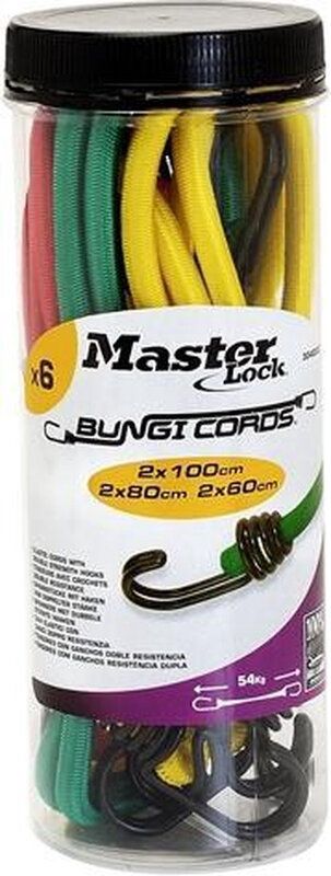 Master Lock 3107EURDAT Bungee Jar 12 Pieces - Image 1