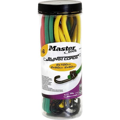 Master Lock Twin Wire 6 piece Bungee Jar - Thumbnail 2