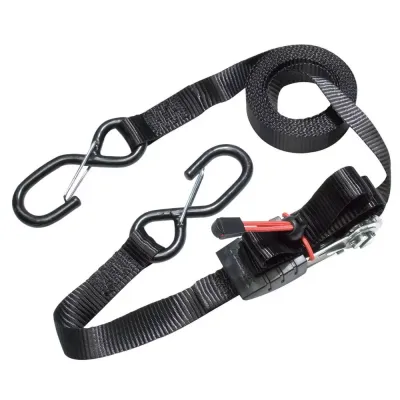 Master Lock Ratchet Tie Down Strap 4250 x 25mm Black