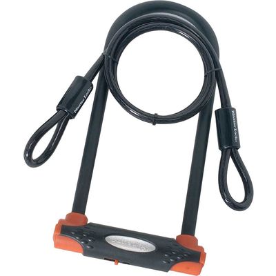 Master Lock U-Lock with Cable 280x110x120mm - Thumbnail 2