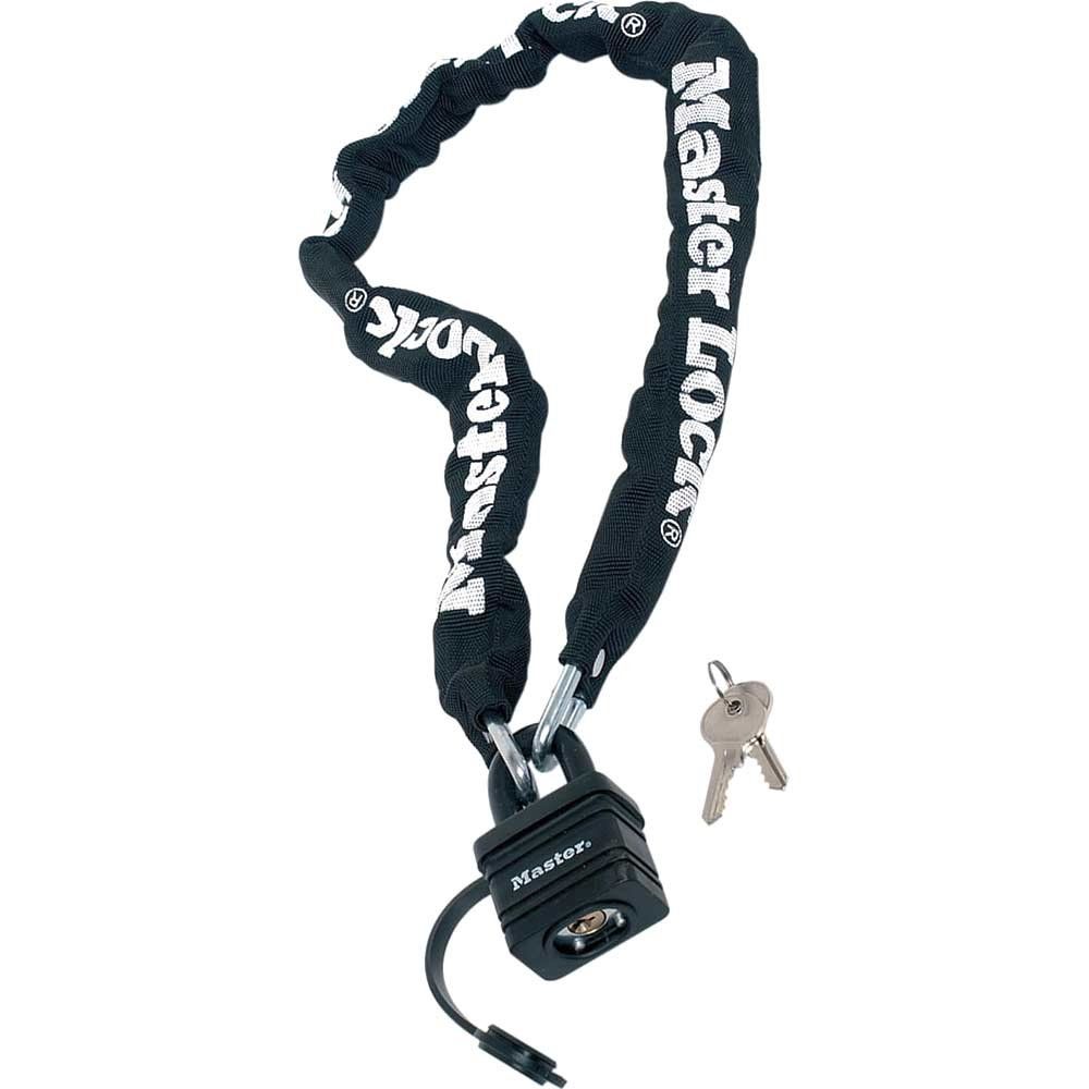 Master Lock Weather Resistant Security Chain and Padlock 6mm 900mm - Image 1