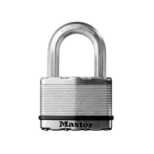 Master Lock M5EURD Excell™ Laminated Steel 50Mm Padlock 4-Pin - 25Mm Shackle - Image 1