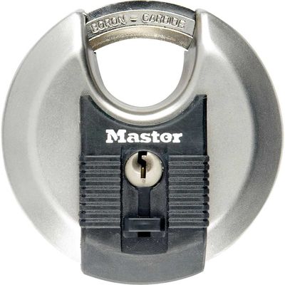 Masterlock Excell Stainless Steel Discus Padlock 80mm Standard
