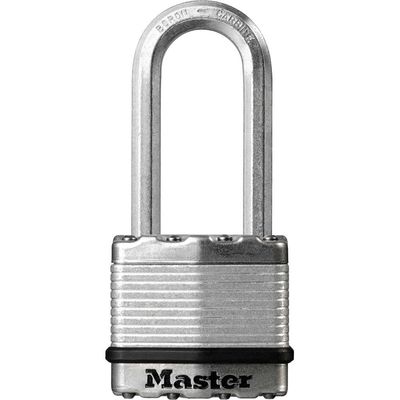 Masterlock Excell Laminated Steel Padlock 45mm Extra Long