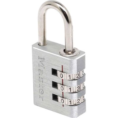 Masterlock Aluminium Combination Padlock 30mm Standard