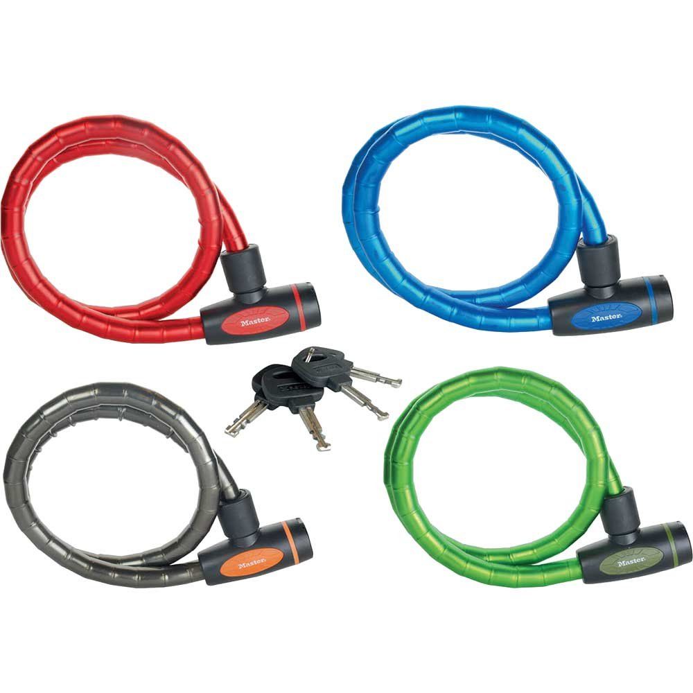 Master Lock Keyed Alike Armoured Cable Lock 8mm 1000mm - Image 1