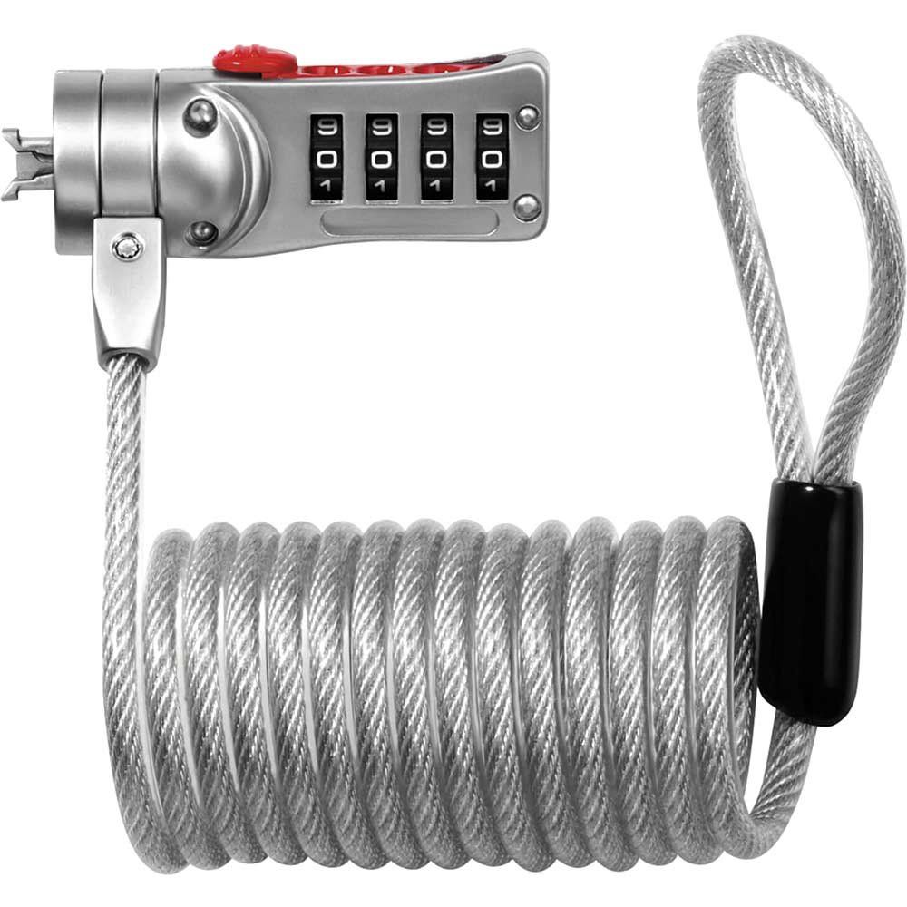 Masterlock Combi Computer Cable Lock 5mm 1800mm - Image 1