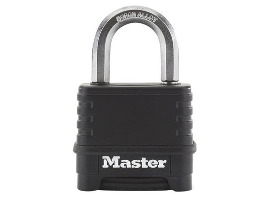 Master Lock M178EURD Excell™ 4-Digit Black Finish Combination 50Mm Padlock
