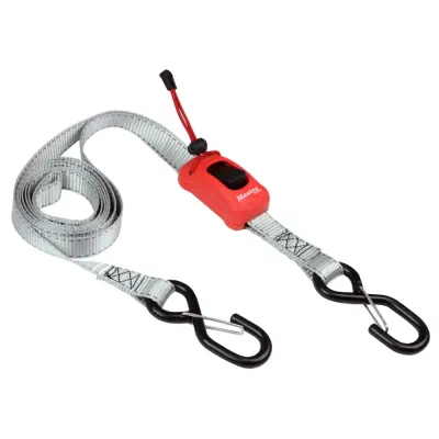 Master Lock Spring Clamp Tie Down Strap 2500 x 25mm Grey