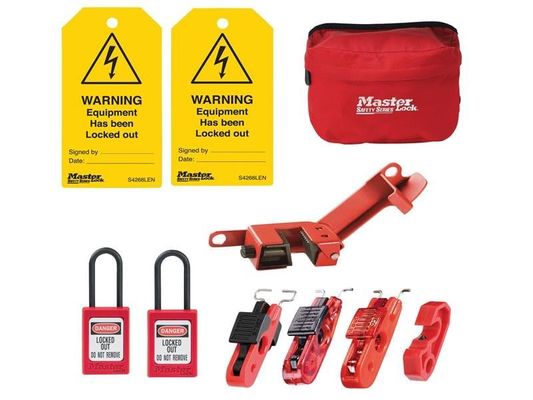 Master Lock ELECKIT-EN Electrical Lockout Kit 9 Piece