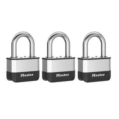 Master Lock PK15EURTLF Elite™ Laminated 67Mm Padlock - 38Mm Shackle (Pack Of 3)