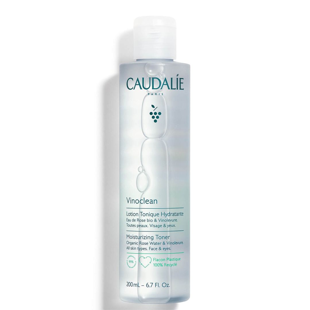 Caudalie Vinoclean Moisturising Toner with Rose Water 200ml - Image 1