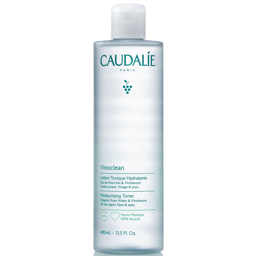Caudalie Vinoclean Moisturising Toner with Rose Water 400ml - Image 1