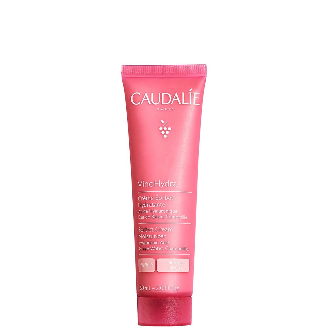 Caudalie VinoHydra Sorbet Cream Moisturiser with Hyaluronic Acid 60ml - Image 1