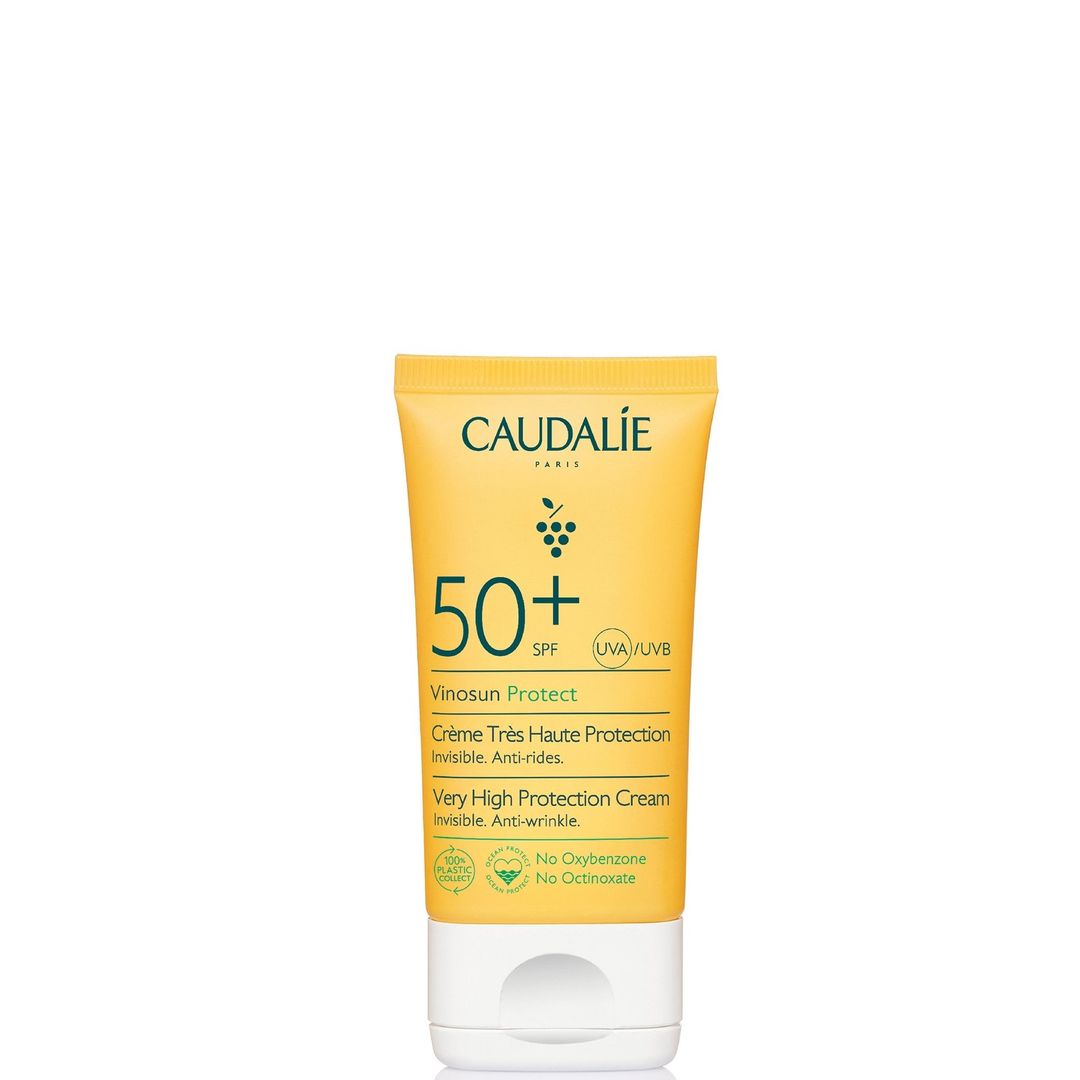 Caudalie Vinosun Protect Very High Protection Antioxidant Cream SPF50+ 50ml - Image 1
