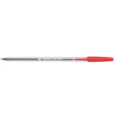 5Star 901805 ballpoint pen Red Stick ballpoint pen Medium 50 pc(s) - Thumbnail 2