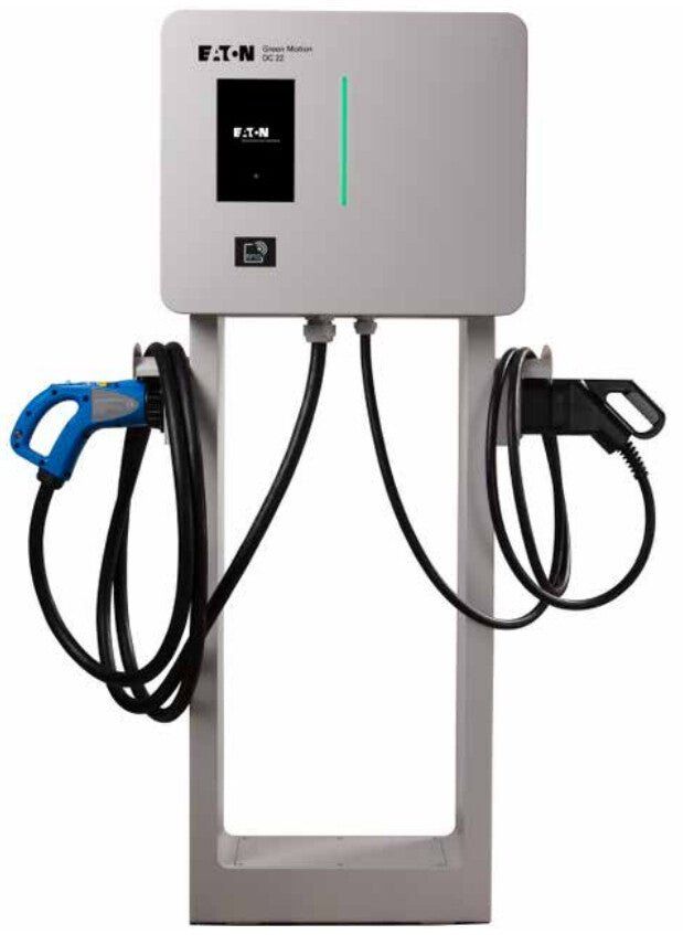 Eaton GMDC 22kW DC charger CCS CHAdeMO RFID - Image 1