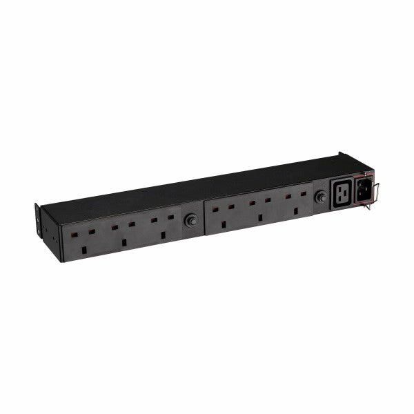 Eaton EFLX6B power distribution unit (PDU) 6 AC outlet(s) 1U Black - Image 1