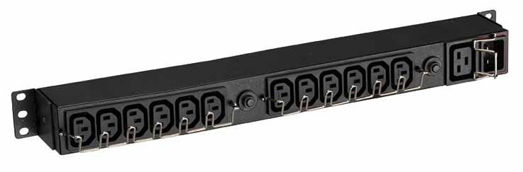 Eaton EFLX12I power distribution unit (PDU) 13 AC outlet(s) 1U Black - Image 1