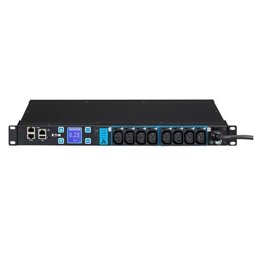 Eaton EMAH28 power distribution unit (PDU) 8 AC outlet(s) 1U Black - Image 1