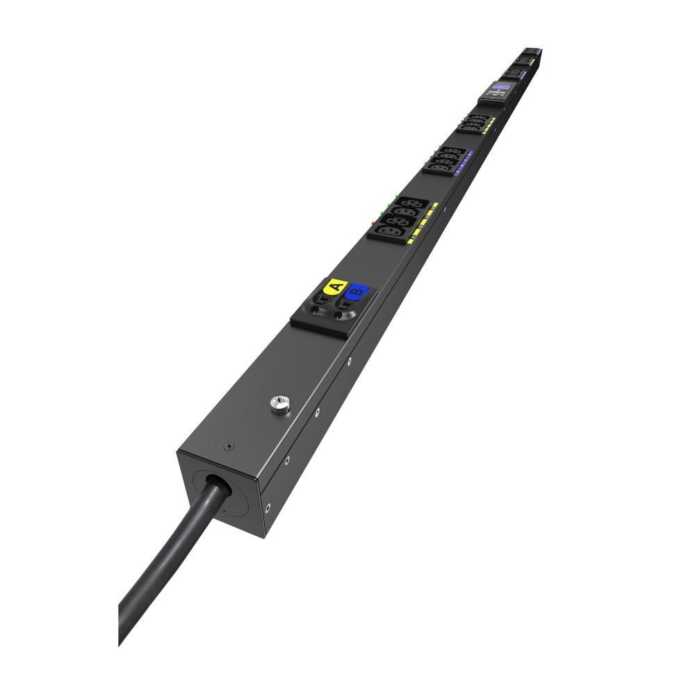 Eaton EVMAF132A Managed 39U Single-phase Vertical Aluminium Black - Image 1