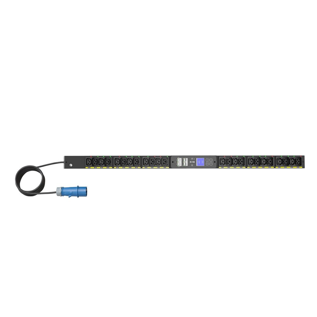 Eaton EVSWF116A Switched 22.5U Single-phase Vertical Aluminium Black - Image 1