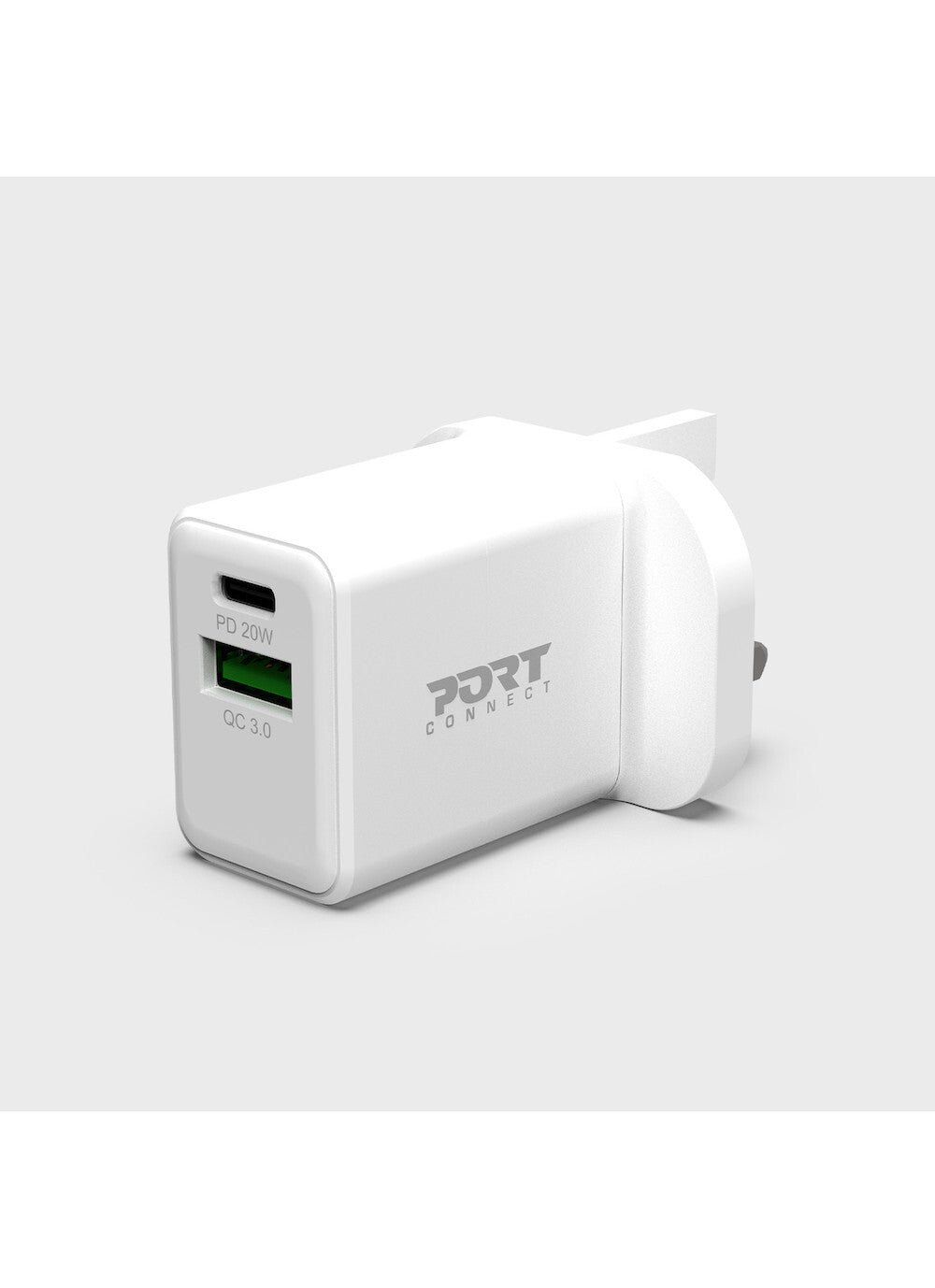 Port Designs 900069-UK mobile device charger Smartphone Tablet White AC Fast charging Indoor - Image 1