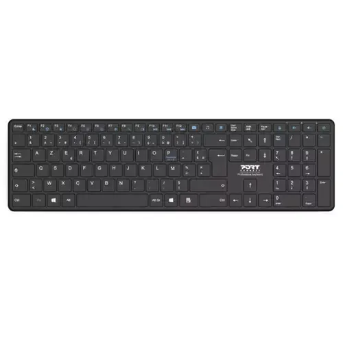 Port Designs 900903-R-UK keyboard Home Bluetooth QWERTY UK English Black - Image 1