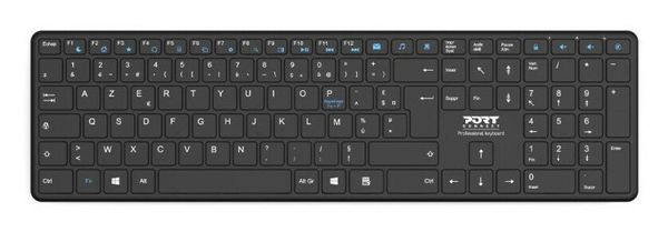 Port Designs 900903-R-UK keyboard Home Bluetooth QWERTY UK English Black - Thumbnail 2