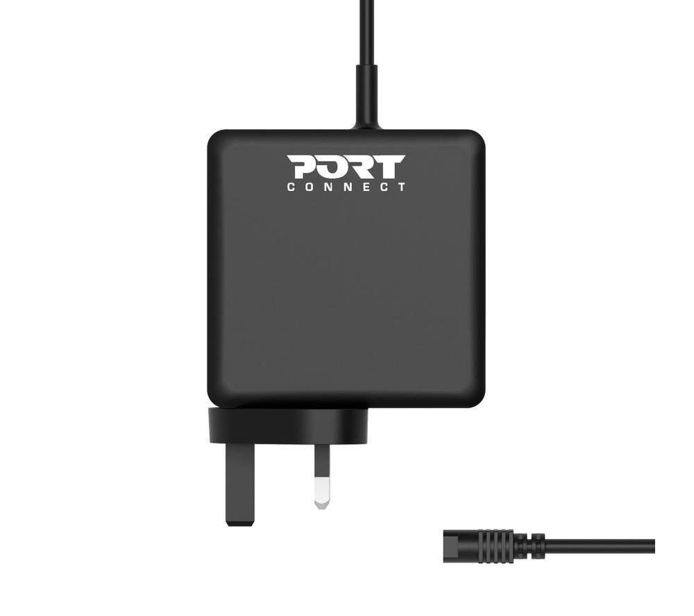 Port Designs 900093B-UK mobile device charger Laptop Universal Black AC Indoor - Image 1